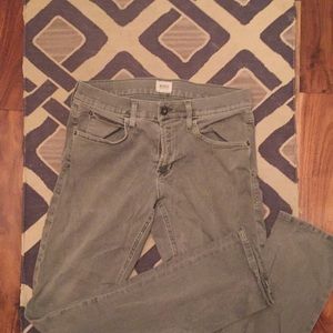 MEN’S HUDSON Jeans 5 PCKT olive SLIM jeans